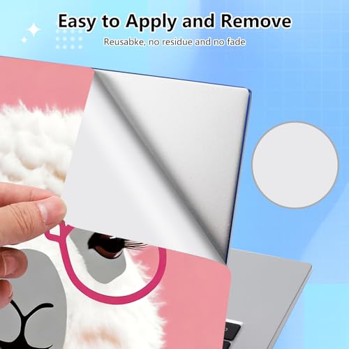 Universal Laptop Skin Sticker Decal for 11.6”12" 13" 13.3" 14" 15" 15.4" 15.6" Reusable Waterproof Scratch-Scratch Resistant Protective Vinyl Laptop Notebook Skin Stickers - Cute Alpaca - color: Cute Alpaca