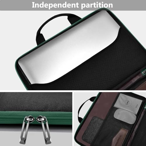 Hseok Laptop Sleeve 13-14 Inch Case Briefcase Compatible with MacBook Neo Pro 14 M5/M4/M3/M2/M1, All Models 13.3 Mac Air/Pro, XPS 13 14, Most Popular 13"-14" Notebooks,BK01GR01 - color: BK01GR01, size: 13"-14"