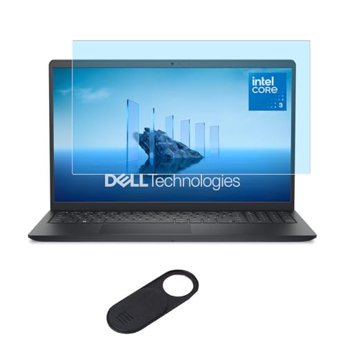 Screen Protector for 15.6" Dell 15 Laptop DC15250 DC15255/Dell Pro 15 PV15250 PV15255 & Dell Inspiron/Latitude/Precision/Vostro/Dell Gaming 15, Dell 3530 3535 3540 3550 5520 5550 Anti Blue Light Glare