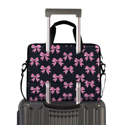 MNSRUU Laptop Bag for 15.6 inch Black Gothic Bats - color: Bow I22700