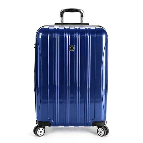 DELSEY PARIS Helium Aero Hardside Expandable Luggage with Spinner Wheels, Blue Cobalt, 2-Piece Set (21/24) - color: Blue Cobalt, size: 2-Piece Set (21/24)