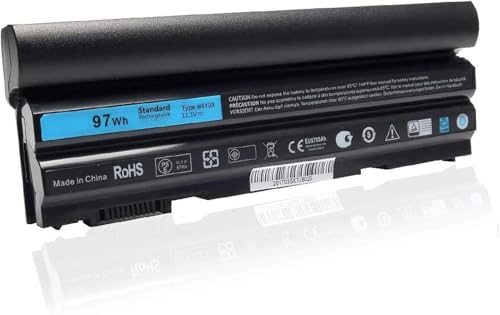 LQM 97Wh M5Y0X T54FJ Laptop Battery for Dell Latitude | E6420 E6430 E6520 E6530 E6440 E5420 E5520 E5530 E5430 8858X T54F3 312-1325 2P2MJ PRV1Y HCJWT 7FJ92 312-1165 11.1V New - color: E6420
