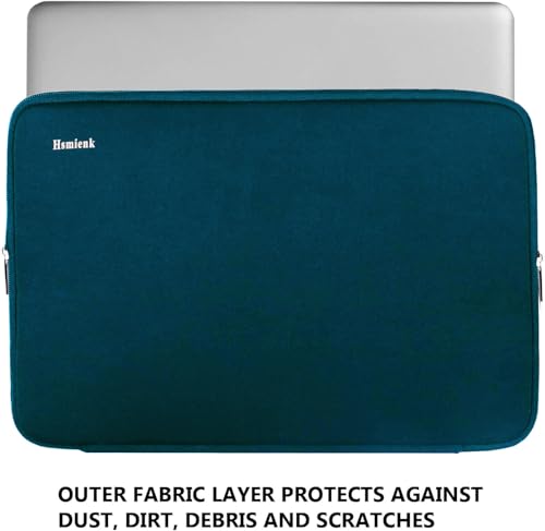 Laptop Sleeve 15.6 Inch, Durable Shockproof Protective Cover Compatible with HP, ASUS, Lenovo, Acer, Notebook, Computer, Cyan - color: Cyan, size: 15.6 Inch