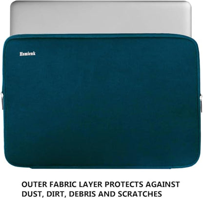 Laptop Sleeve 15.6 Inch, Durable Shockproof Protective Cover Compatible with HP, ASUS, Lenovo, Acer, Notebook, Computer, Cyan - color: Cyan, size: 15.6 Inch