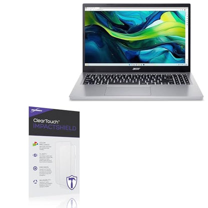 BoxWave Screen Protector Compatible with Acer Aspire Go 15 Laptop (15.6 in) - ClearTouch ImpactShield (2-Pack), Impenetrable Screen Protector Flexible Film - color: ImpactShield