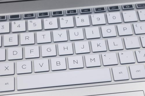 Keyboard Skin Compatible for 15.6" HP Laptop 15-fc 15-fd 15t-fd 15z-fc Series, HP Pavilion 15 15-eg/eh/er 15t-eg200/eg300 15z-eh300 Series, HP Pavilion 17z 17z-cp000 17z-ca200 17-cn 17-cp (White) - color: White