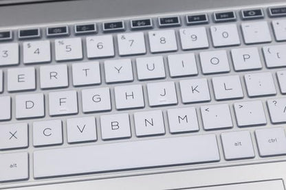 Keyboard Skin Compatible for 15.6" HP Laptop 15-fc 15-fd 15t-fd 15z-fc Series, HP Pavilion 15 15-eg/eh/er 15t-eg200/eg300 15z-eh300 Series, HP Pavilion 17z 17z-cp000 17z-ca200 17-cn 17-cp (White) - color: White