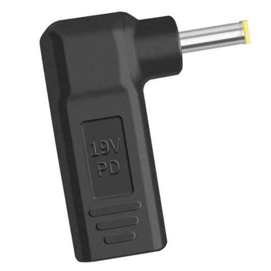 DC Barrel Adapter 100W 5.5x2.5mm to USB C, DC 5.5 X 2.5mm Type C DC Adapter Support 5V 12V 19V Made for Asus Laptops, Printer,Car Refrigerator Series - style: 5.5x2.5mm