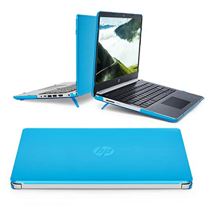 mCover Case Only Compatible for 2020~2022 14" HP 14-DQxxxx / 14-FQxxxx Series Windows PC (NOT Compatible with Any Other HP Models) - Aqua - color: Aqua