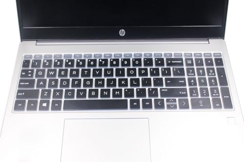 Keyboard Skin Compatible for 15.6" HP Laptop 15-fc 15-fd 15t-fd 15z-fc Series, HP Pavilion 15 15-eg/eh/er 15t-eg200/eg300 15z-eh300, HP Pavilion 17z 17z-cp000 17z-ca200 17-cn 17-cp Series (Black) - color: Black