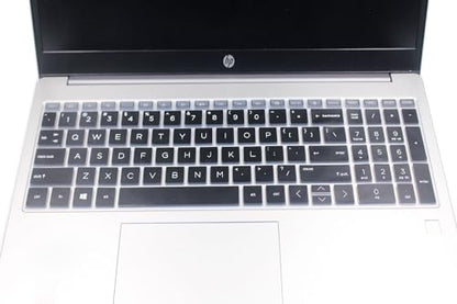 Keyboard Skin Compatible for 15.6" HP Laptop 15-fc 15-fd 15t-fd 15z-fc Series, HP Pavilion 15 15-eg/eh/er 15t-eg200/eg300 15z-eh300, HP Pavilion 17z 17z-cp000 17z-ca200 17-cn 17-cp Series (Black) - color: Black
