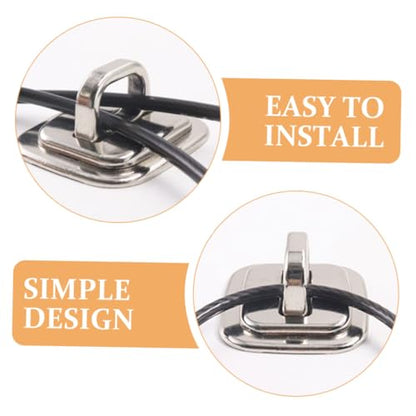 Vaguelly Cable Lock for Laptops Secure Notebook Lock Desk Mount Anchor Plate for Cable