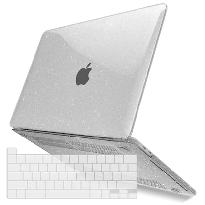 IBENZER Compatible with MacBook Pro 13 Inch Case M2 M1 2026 2025 2024 2023 2022 A2338 A2289 A2251 A2159 A1989 A1706 A1708, Hard Shell Case & Keyboard Cover for Mac Pro 13, Star Clear,T13S-CL+1 - color: Star Clear