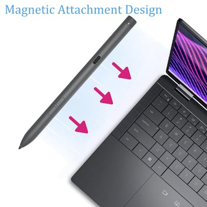Premier Rechargeable Active Pen for Dell Active Pen PN7522W Laptop Pen,Compatible with Dell 2 in 1 Laptop for Inspiron 7420/7425/7430/7435/7620/7630,for Latitude 5300/5340/7210/7320/7410/9330/9520