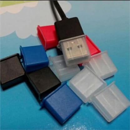 USB Cover Cap 100pcs USB Type A Male Anti-Dust Plug Stopper Cap Cover Protector - Waterproof Dustproof Mobile Phone Accessories