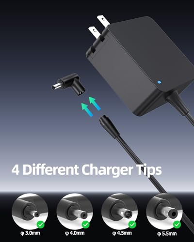 65W Charger Fit for Asus Vivobook Laptop, Replacement for Vivobook 15 16 17 14, Flip 15 14, Go 15 14 12, S14 S15 S13, Fit for Zenbook/Chromebook/Eeebook/Expertbook Notebook Computer Power Cord