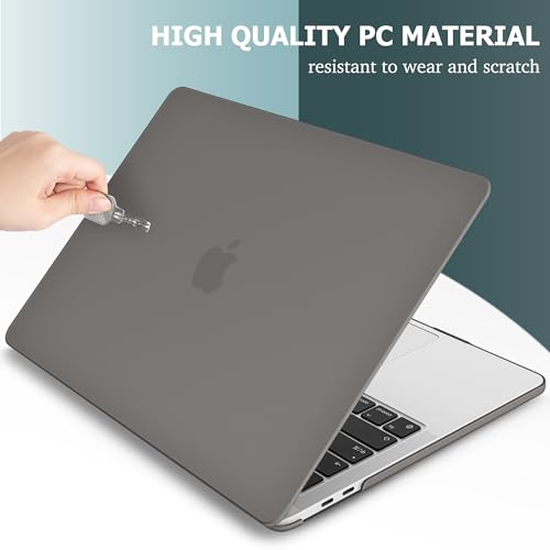 May Chen for MacBook Pro 16 Inch 2019 Release Model: A2141,Hard Shell Case Cover Screen Protector & Keyboard Cover for MacBook Pro 16 Retina with Touch ID & Touch Bar - Gray - color: Gray