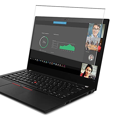 Tempered Glass Screen Protector Film, compatible with Lenovo ThinkPad T14 Gen 2 G2 14" （Active Area Cover Only） Protective Protectors Guard