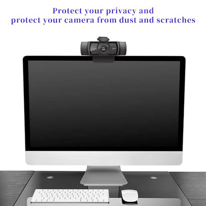 3 Pack Knomix Universal Webcam Cover Desktop Computer External Webcam Lens Cover Shutter Cap Hood, Streaming Web Camera Privacy Cover Clip for Logitech HD Pro Webcam C270/C615/C920/C930e/C922X etc.