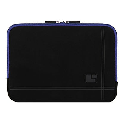 13 Inch Laptop Sleeve Neoprene Padded Case for Work and Commute - Blue - color: Blue