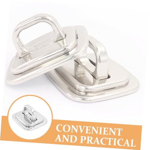 Angoily 1Set Laptop Anchor Plate Theft Lock Slot Durable Desk Mount Anchor for Multiple Laptop Models Easy Installation Reliable Security Against Theft