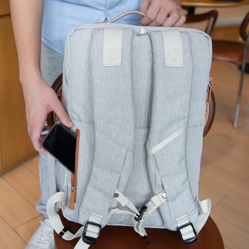 Hp hope Laptop Backpack for Women, Business Backpack for Men with USB Charging Port, Backpack for Work Commuter