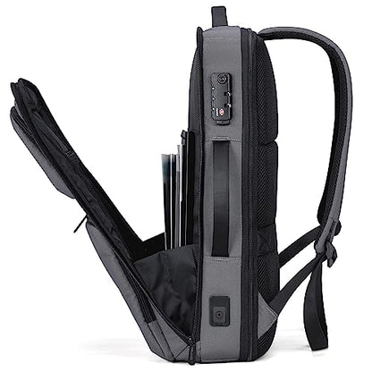 VGOAL Travel Laptop Backpack, Laptop Bookbag College Backpack Durable Water Proof with USB Charging Port for Men Women (FG6317-G)