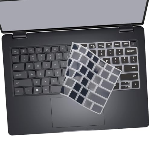 Keyboard Cover for 2026 2025 Dell Pro 14 PC14250/14255,Pro 14 Plus PB14250/14255,Pro 14 Max MC14250/14255 14'' (NOT FIT Dell Pro Max 14 Premium & Education/Rugged/Essential 14)-Black - color: Black