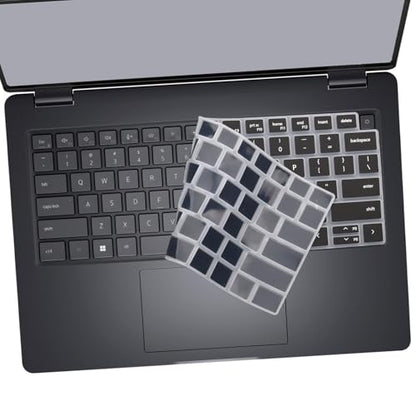 Keyboard Cover for 2026 2025 Dell Pro 14 PC14250/14255,Pro 14 Plus PB14250/14255,Pro 14 Max MC14250/14255 14'' (NOT FIT Dell Pro Max 14 Premium & Education/Rugged/Essential 14)-Black - color: Black