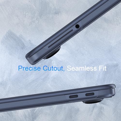 AKIT Compatible with MacBook Neo Case 13 inch 2026 Release, [Ultra-Thin] [Official Color Match] Case+Screen Flim+Keyboard Cover for New MacBook Neo 13 inch, Indigo Clear - color: Indigo Clear