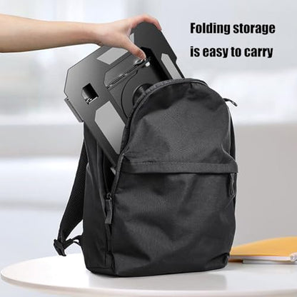 360 Degree Laptop Stand Adjustable Ergonomic Computer Stand for Desk Portable Laptop Risers Holder Notebook Mount