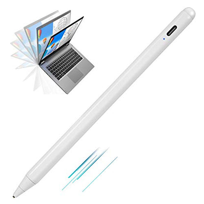 Acer Spin 3 Convertible Laptop Stylus Pen, Active Stylus Digital Capacitive Pen for Acer Spin 3 Convertible Laptop High Precision with Ultra Fine Tip,Touch-Control and Rechargeable,White Drawing Pen