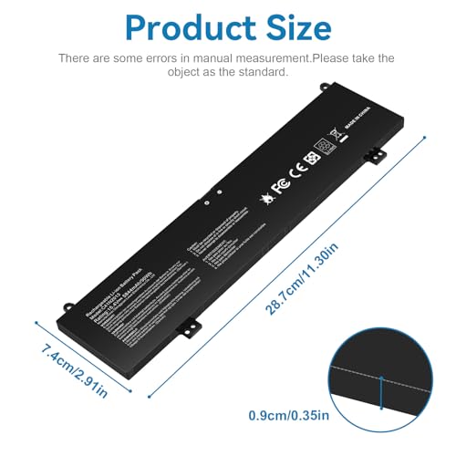 Futurebatt C41N2013 Laptop Battery Replacement for Asus Rog Strix G15 G513 G513R G513IR G513IM G513QM G513QR G513QY Series C41N2013-1 0B200-03880000 0B200-03880100 0B200-03880200 C41N2013-1 - size: C41N2013 12.60 5.28 1.06