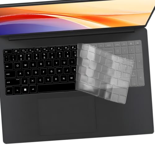 Keyboard Cover for HP OmniBook 3 16-bw 16-by 16-bu 17-dm/dn Series & OmniBook 5 16-by0000nr 16-bw0582nr 16-cf0582nr 17-dm0761nr 17-dn0765nr (NOT FIT OmniBook 5 16-af/ag 16-ba/bc 16-fb) US Layout-TPU - color: TPU