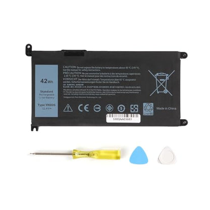 42Wh YRDD6 1VX1H Battery Replacement for Dell Inspiron 14 15 3000 5000 3493 3582 5480 5485 5491 5493 5585 5590 5593 5594 5698 P93G001 7586 Vostro 3491 VM732 0VM732 1VX1H 01VX1H