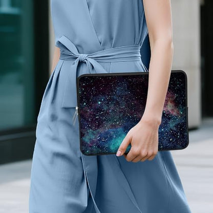 Laptop 13 inch Sleeve Case for MacBook Air 13-13.6 inch, Laptop Bag Cover for MacBook Pro 13" 14 inch, Shockproof Briefcase Travel Carrying Sleeve for 14" Chromebook HP Dell I Galaxy Nebula - color: Galaxy Nebula