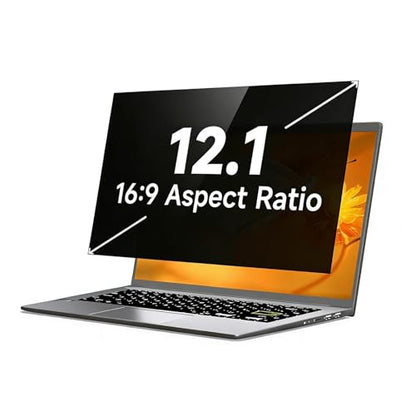 for 14" with 1920x1080P Laptops Privacy Screen for Microsoft Surface Pro 11,10, X,9, 8 for 16:9 Aspect Ratio Widescreen Monitor for 14" with(12.1inch/26.1x16.3 cm) - size: 12.1inch/26.1x16.3 cm