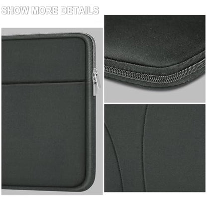 14 inch Laptop Case, Traveling Laptop Sleeve with Zippered Pocket, Shockproof Protective Carrying Briefcase Computer Bag for 14" MacBook Air/Pro, HP, Dell, Lenovo, Acer, Grey - color: Grey, size: 14 inch