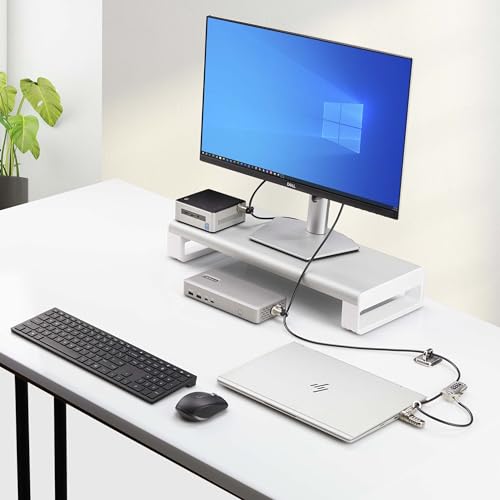 StarTech Laptop/Desktop & Peripheral Lock Kit, 10ft (3m) Steel Cable, TAA | K-Slot, Theft-Deterring Security Lock, 3x Devices, 3M4-DESK-LOCKING-KIT - style: Peripherals Locking Kit
