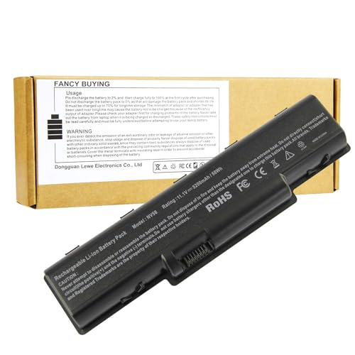 Fancy Buying AS09A31 Laptop Battery for Acer Aspire 5532 5732Z 5334 5517 AS09A61 AS09A41 AS09A51 AS09A71 AS09A75, Bell EasyNote TJ61 TJ62 TJ63 TJ64 TJ65 TJ66 TJ67 TR81 TR82 TR83 TR85 TR86 TR87 - size: 7.28*3.12*0.94inch NV52
