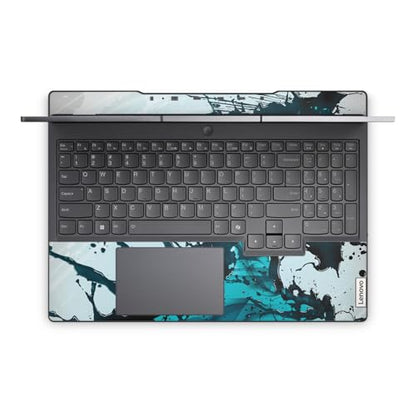 Laptop Skin Compatible with Lenovo Legion 5 Gaming Laptop (15IRX9) 2024 - Wild Splash - Premium 3M Vinyl Protective Wrap Decal Cover - Easy to Apply | Crafted in the USA - color: Wild Splash, size: Legion 5 Gaming (15IRX9) 2024 Full Cover Skin, style: Mat