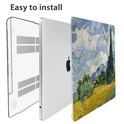 Compatible with MacBook Neo 13 inch Case 2026 Release A18 Pro Chip Model A3403 with Liquid Retina Display, Protective Hard Shell Case & Keyboard Cover&Screen Protector&Webcam Cover, Landscape - color: Landscape