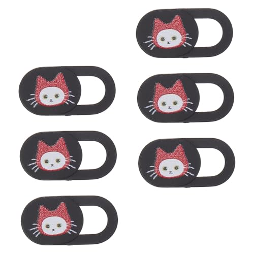 COHEALI 6pcs Webcam Cover Slide for Laptop and Desktop, Privacy Camera Protector for Computer and Tablet, Ultra-Thin Sliding Lid for Online Security and Anti-Peeping
