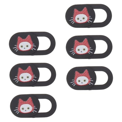 COHEALI 6pcs Webcam Cover Slide for Laptop and Desktop, Privacy Camera Protector for Computer and Tablet, Ultra-Thin Sliding Lid for Online Security and Anti-Peeping