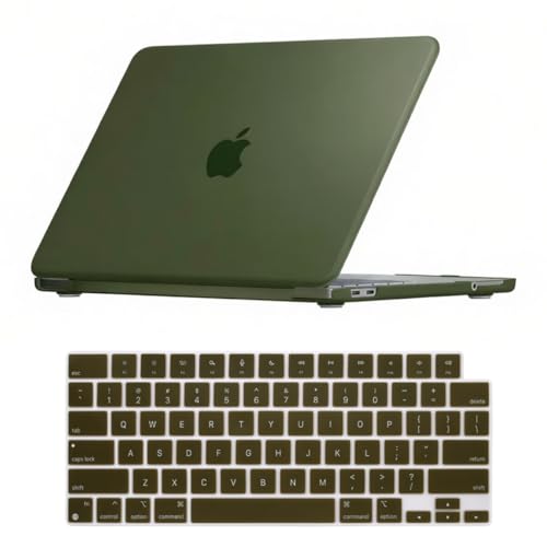 Se7enline for MacBook Neo Case 13 inch 2026 Model A3435,Avocado Green | Hard Shell Laptop Case Washable Keyboard Cover Skin Anti-Scratch Anti-Drop Heat Dissipation Full Port Access Slim Lightweight - color: Avocado Green, size: 13 Inch