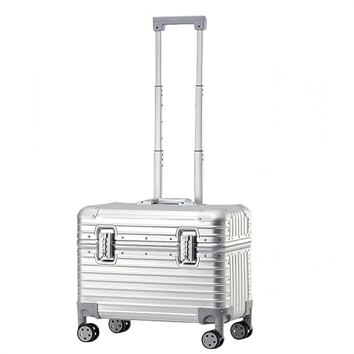 Full Aluminum Rolling Camera Bag 18" Camera Case | Wheeled Photography Gear Case, Carry-on Luggage, Dual TSA locks, Detachable Wheels & Dividers, Fits 17" laptop, DSLRs & Lens