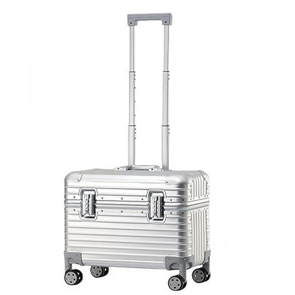 Full Aluminum Rolling Camera Bag 18" Camera Case | Wheeled Photography Gear Case, Carry-on Luggage, Dual TSA locks, Detachable Wheels & Dividers, Fits 17" laptop, DSLRs & Lens