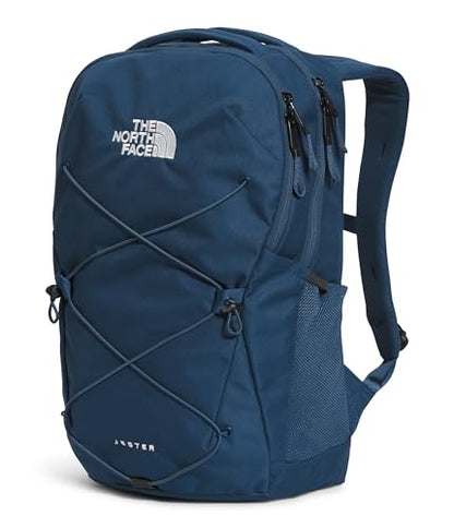 The North Face Jester Everyday Laptop Backpack, Shady Bl/Wht-NPF, OSFA | Commuter Daypack, Water Repellent, Laptop Sleeve - color: Shady Blue/Tnf White-npf