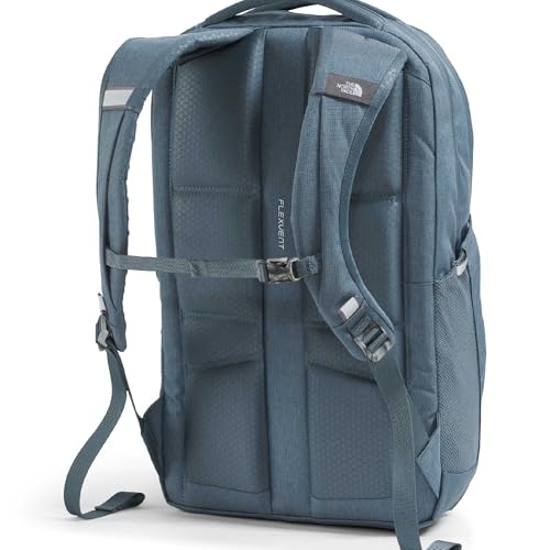 The North Face Women's Vault Everyday Laptop Backpack - Commuter Travel Bag, Water-Repellent, Spacious Main Compartment, Granite Grey Light Heather/Frost Grey, One Size - color: Granite Grey Light Heather/Frost Grey