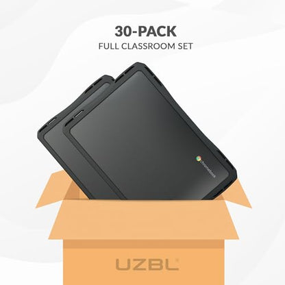 UZBL Air Hard Shell Case for Lenovo 100e Gen 4 (MTK), Student-Proof K-12 Protective Clear Cover (30-Pack) - size: 30 Pack (MTK)